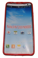 Силиконов гръб ТПУ за Samsung N9000 Galaxy Note 3 Червен