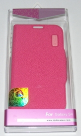 Кожен калъф Rada за Samsung i9500 Galaxy S4 Розов