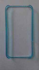 Пластмасов бъмпер за Apple iPhone 4/4S Светло Син