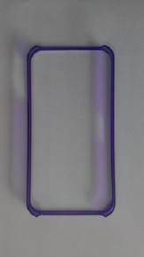 Пластмасов бъмпер за Apple iPhone 4/4S Лилав