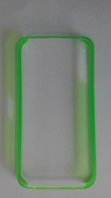 Пластмасов бъмпер за Apple iPhone 4/4S Зелен