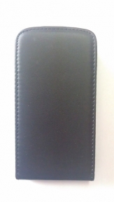 Кожен калъф Flip за ZTE Blade 3 V889M Черен