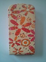 Fashion case кожен калъф за Apple iPhone 4/4S 02