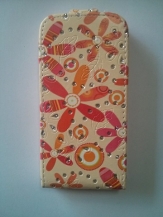 Fashion case кожен калъф за Apple iPhone 5/5S 02