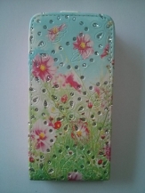 Fashion case кожен калъф за HTC One mini (M4) 02
