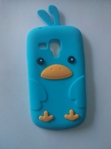 Силиконов калъф пиленце за Samsung I8190 Galaxy S3 mini Син