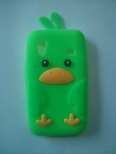 Силиконов калъф пиленце за Samsung S5830 Galaxy Ace Зелен
