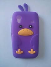 Силиконов калъф пиленце за Samsung S5830 Galaxy Ace Лилав