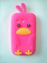 Силиконов калъф пиленце за Samsung S5360 Galaxy Y Розов