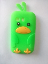Силиконов калъф пиленце за Samsung S5360 Galaxy Y Зелен
