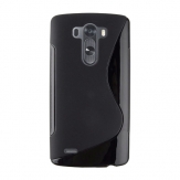 Силиконов гръб S-Line за LG G3 D855 Черен