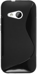 Силиконов гръб S-Line за HTC One mini 2 M8 Черен