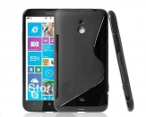 Силиконов гръб S-Line за Nokia Lumia 1320 Черен