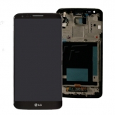 Дисплей + Тъч скрийн + рамка за LG Optimus G2 Черен