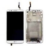 Дисплей + Тъч скрийн + рамка за LG Optimus G2 Бял