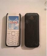 Твърд,черен силиконов гръб за Nokia C5