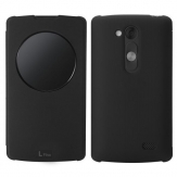 Flip Case S-View Cover за LG L Fino D290 Черен