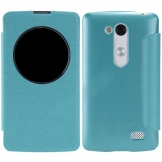 Flip Case S-View Cover за LG L Fino D290 Син