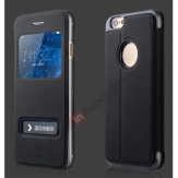 Baseus Pure View калъф тип тефтер за Apple iPhone 6 Черен
