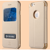 Baseus Pure View калъф тип тефтер за Apple iPhone 6 Gold