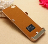 Батерия -калъф за Apple iPhone 5/5S Gold 2400mAh