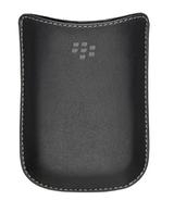 Черен кожен калъф за BlackBerry 8300