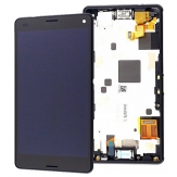 Дисплей + Tъч скрийн + Рамка за Sony Xperia Z3 Compact D5833 Черен