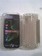 Бял силиконов калъф за Samsung i8000