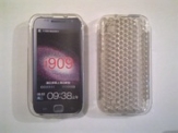 Бял силиконов гръб за Samsung i909