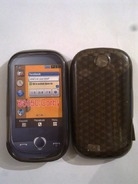 Черен силиконов гръб за Samsung S3650
