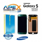 Samsung Дисплей за Samsung G925 Galaxy S6 Edge Зелен