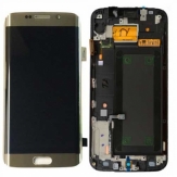 Дисплей + Tъч скрийн за Samsung G925 Galaxy S6 Edge Gold