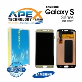 Samsung Дисплей за Samsung G925 Galaxy S6 Edge Gold