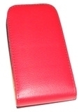 Кожен калъф Flip за HTC Desire 510 Червен