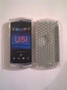 Бял силиконов гръб за SonyEricsson Vivaz