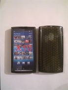 Черен силиконов гръб за SonyEricsson X10