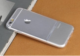 Силиконов гръб USAMS EASE за Apple iPhone 6S Сребрист