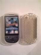 Бял силиконов гръб за HTC Tattoo-G4