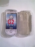 Бял силиконов гръб за HTC Magic