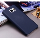 Кожен гръб за Samsung G930 Galaxy S7 Тъмно Син