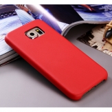 Кожен гръб за Samsung G930 Galaxy S7 Червен