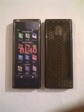 Черен силиконов гръб за LG BL40