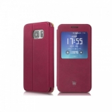 Калъф Baseus Terse Leather Samsung G930 Galaxy S7 Червен