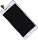 Дисплей + Tъч скрийн за Lenovo S60 Бял