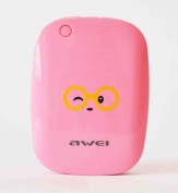 Допълнителна Батерия Awei Power Bank P81K 8400mAh (РОЗОВА)