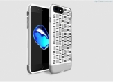 Калъф за Apple iPhone 7G PVC USAMS LandWind,Сребрист