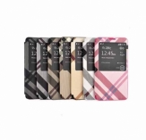 Калъф тефтер Burberry за Apple iPhone 6G/6S