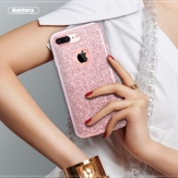 Калъф REMAX Glitter за Apple iPhone X,Розов