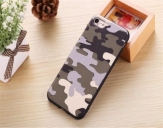 Калъф силикон Камуфлажен за iPhone X,Син