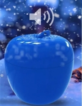 Bluetooth Мини Тон Колонка Eight Eleven Ябълка,Синя
